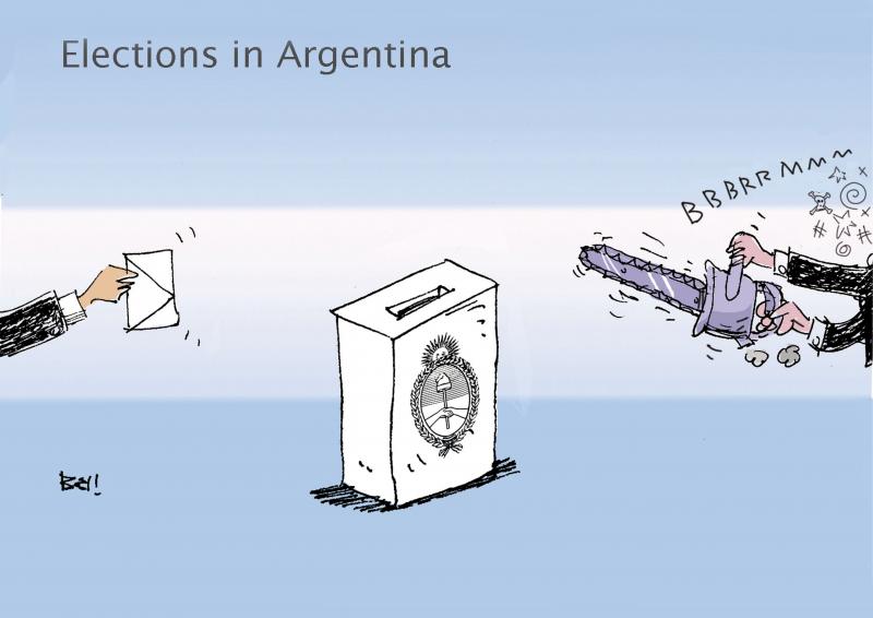 Argentine Election r/editorialcartoons